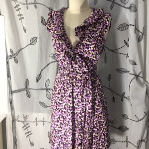 Kate spade New York wrap silk dress size 4